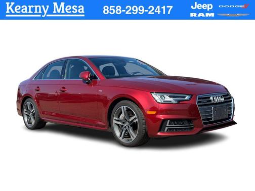 Matador Red Metallic 2018 Audi A4 2.0T Premium Plus