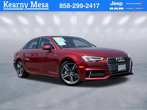 Matador Red Metallic 2018 Audi A4 2.0T Premium Plus