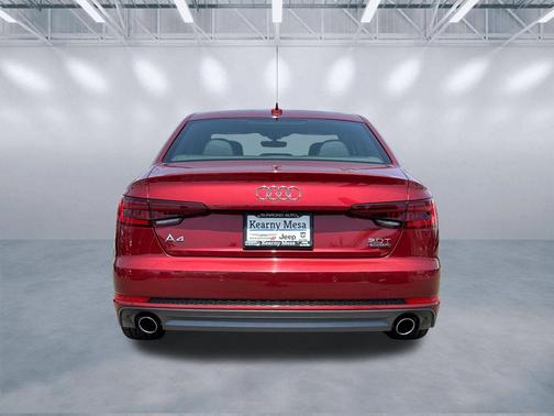 Matador Red Metallic 2018 Audi A4 2.0T Premium Plus