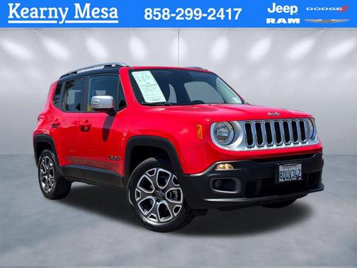 Colorado Red 2015 Jeep Renegade Limited