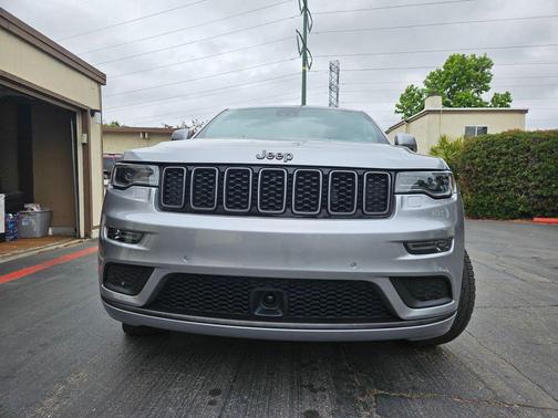 Billet Silver Metallic Clearcoat 2018 Jeep Grand Cherokee High Altitude
