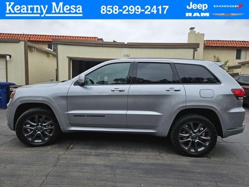 Billet Silver Metallic Clearcoat 2018 Jeep Grand Cherokee High Altitude