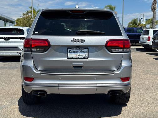 Billet Silver Metallic Clearcoat 2018 Jeep Grand Cherokee High Altitude