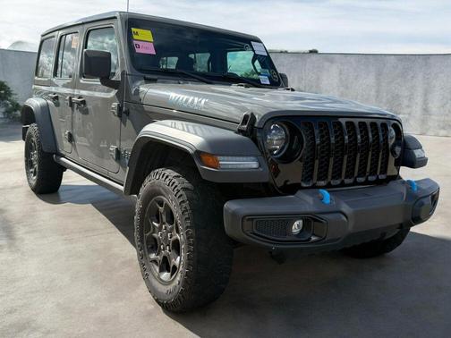 Sting-Gray Clearcoat 2023 Jeep Wrangler 4xe Willys