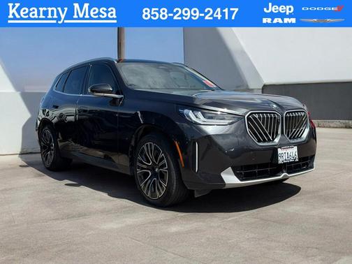 Dark Graphite Metallic 2025 BMW X3 30 xDrive