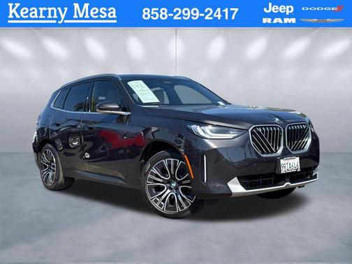 Dark Graphite Metallic 2025 BMW X3 30 xDrive