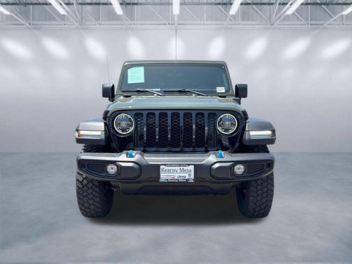 Sarge Green Clearcoat 2023 Jeep Wrangler 4xe Willys