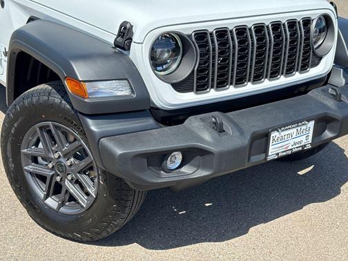 Bright White Clearcoat 2026 Jeep Wrangler Sport S