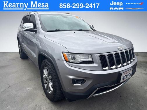 Billet Silver Metallic Clearcoat 2015 Jeep Grand Cherokee Limited