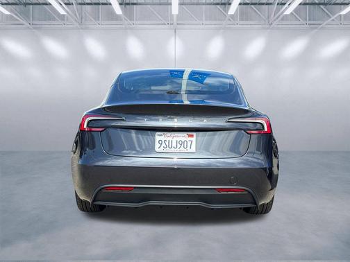 Stealth Grey 2025 Tesla Model 3 Long Range
