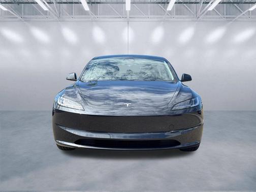 Stealth Grey 2025 Tesla Model 3 Long Range