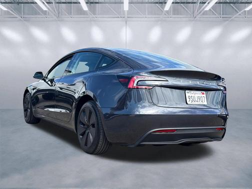 Stealth Grey 2025 Tesla Model 3 Long Range