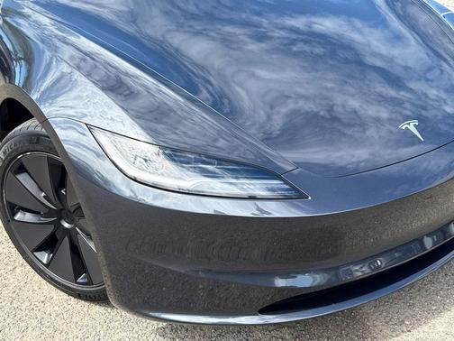 Stealth Grey 2025 Tesla Model 3 Long Range