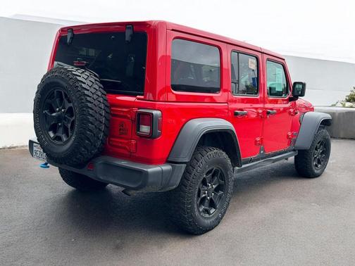 Firecracker Red Clearcoat 2023 Jeep Wrangler 4xe Base