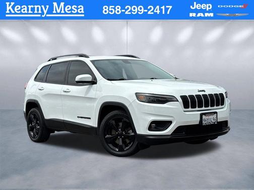 Bright White Clearcoat 2020 Jeep Cherokee Altitude