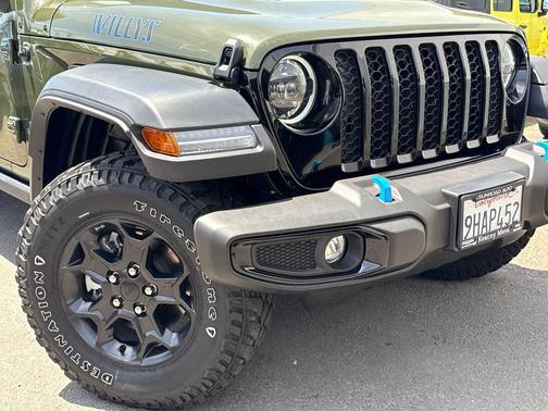 Sarge Green Clearcoat 2023 Jeep Wrangler 4xe Willys