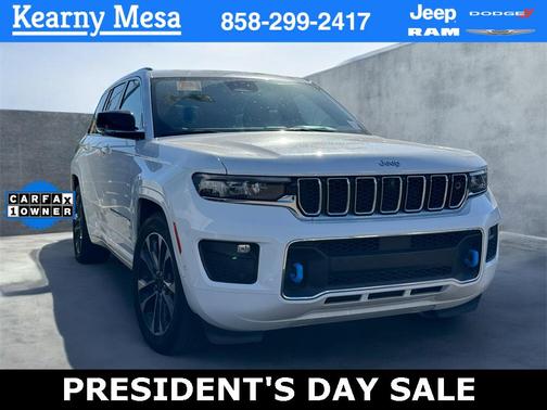 2022 Jeep Grand Cherokee 4xe Overland