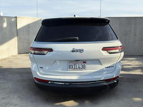 Bright White Clearcoat 2021 Jeep Grand Cherokee L Limited