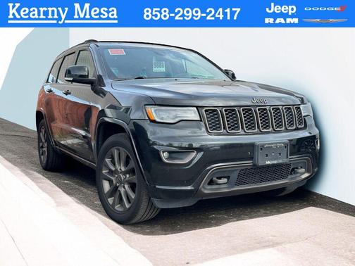Brilliant Black Crystal Pearlcoat 2016 Jeep Grand Cherokee Limited