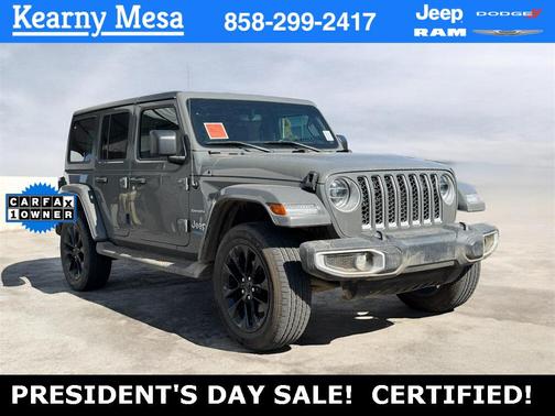 2021 Jeep Wrangler Unlimited 4xe Sahara