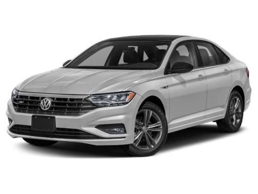 White Silver Metallic 2019 Volkswagen Jetta 1.4T R-Line