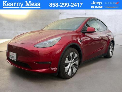 Ultra Red 2024 Tesla Model Y Long Range Dual Motor All-Wheel Drive