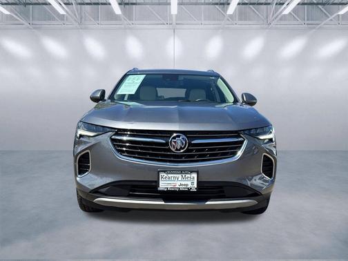 Satin Steel Metallic 2021 Buick Envision AWD Preferred