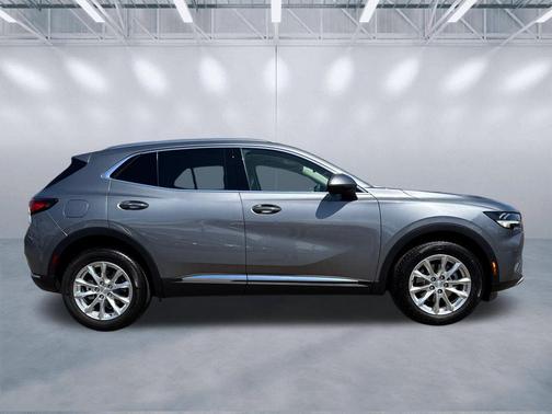 Satin Steel Metallic 2021 Buick Envision AWD Preferred