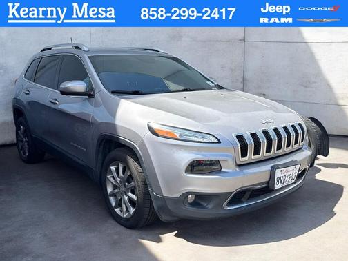 Billet Silver Metallic Clearcoat 2018 Jeep Cherokee Limited