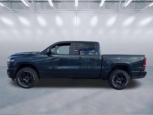 Forged Blue Metallic 2026 RAM 1500 Warlock Crew Cab 4x4 5'7' Box
