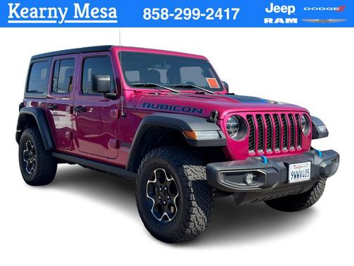 Limited Edition Tuscadero Pearlcoat 2022 Jeep Wrangler Unlimited 4xe Rubicon