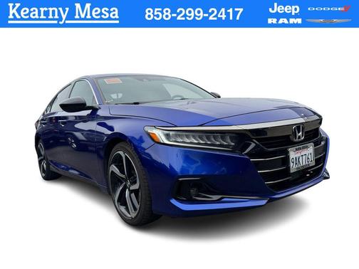 Still Night Pearl 2022 Honda Accord Sport 1.5T