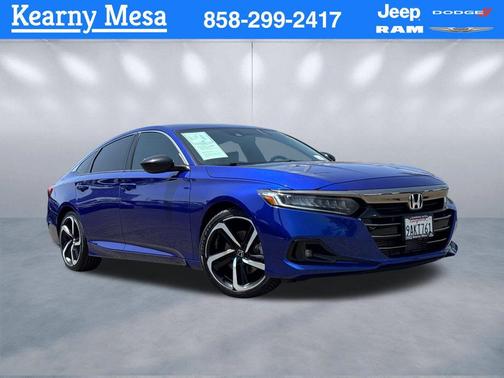 Still Night Pearl 2022 Honda Accord Sport 1.5T