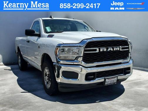 Bright White Clearcoat 2021 RAM 2500 Tradesman Regular Cab 4x2 8' Box