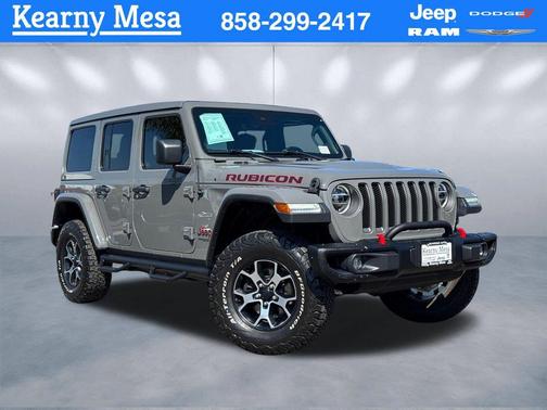 Sting-Gray Clearcoat 2019 Jeep Wrangler Unlimited Rubicon