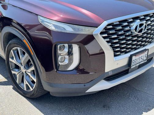 Sierra Burgundy 2020 Hyundai PALISADE SEL