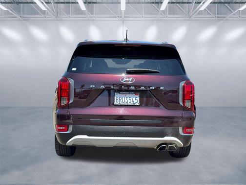 Sierra Burgundy 2020 Hyundai PALISADE SEL