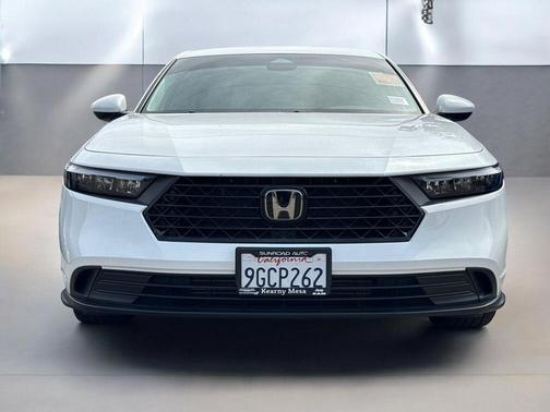 Platinum White Pearl 2023 Honda Accord LX 1.5T
