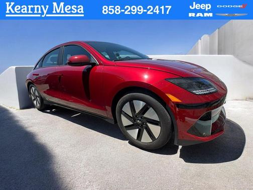 Ultimate Red 2024 Hyundai IONIQ 6 SE