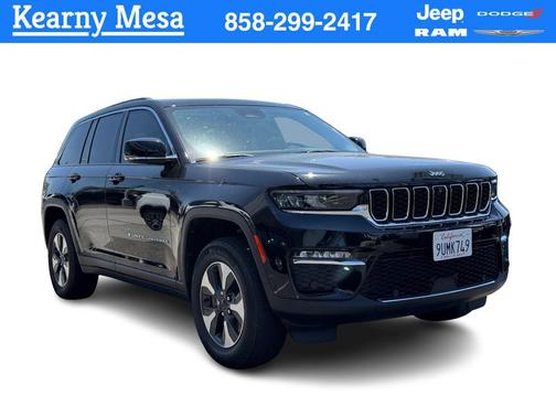 Diamond Black Crystal Pearlcoat 2022 Jeep Grand Cherokee 4xe Base