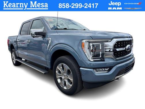 AZURE GRAY METALLIC TRICOAT 2023 Ford F-150 Platinum