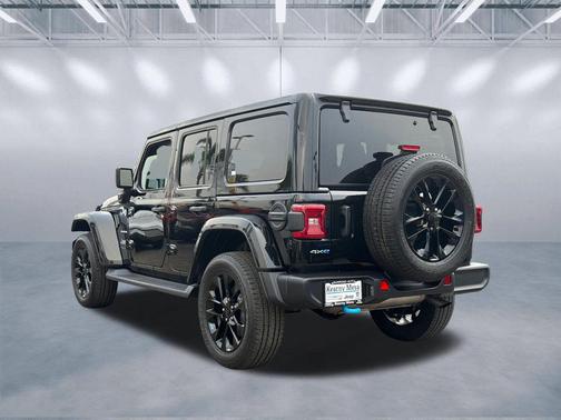 Black Clearcoat 2023 Jeep Wrangler 4xe Sahara