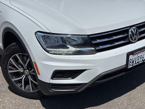 Pure White 2021 Volkswagen Tiguan 2.0T S 4MOTION