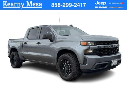 Satin Steel Metallic 2020 Chevrolet Silverado 1500 Custom