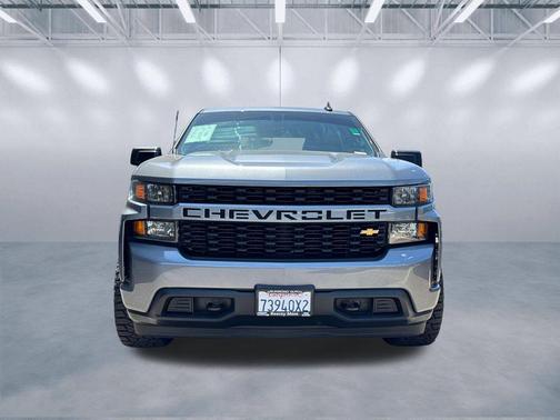 Satin Steel Metallic 2020 Chevrolet Silverado 1500 Custom