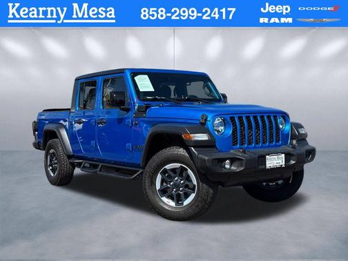 Hydro Blue Pearlcoat 2021 Jeep Gladiator Sport