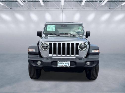 Billet Silver Metallic Clearcoat 2021 Jeep Wrangler Unlimited Sport