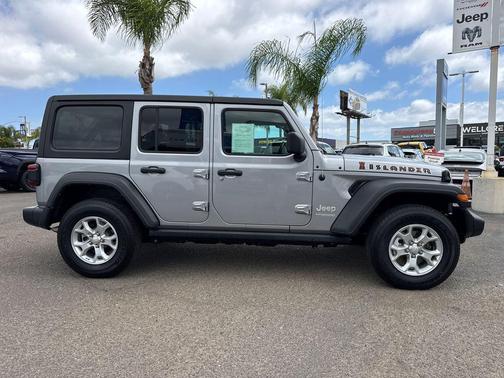 Billet Silver Metallic Clearcoat 2021 Jeep Wrangler Unlimited Sport