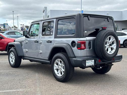 Billet Silver Metallic Clearcoat 2021 Jeep Wrangler Unlimited Sport
