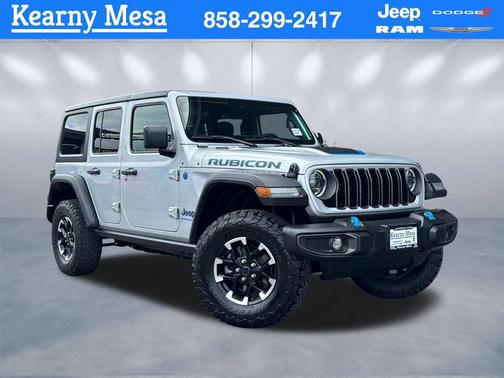 Silver Zynith Clearcoat 2024 Jeep Wrangler 4xe Rubicon